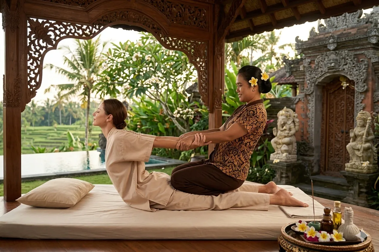 Professional Massage in Bali Villa
